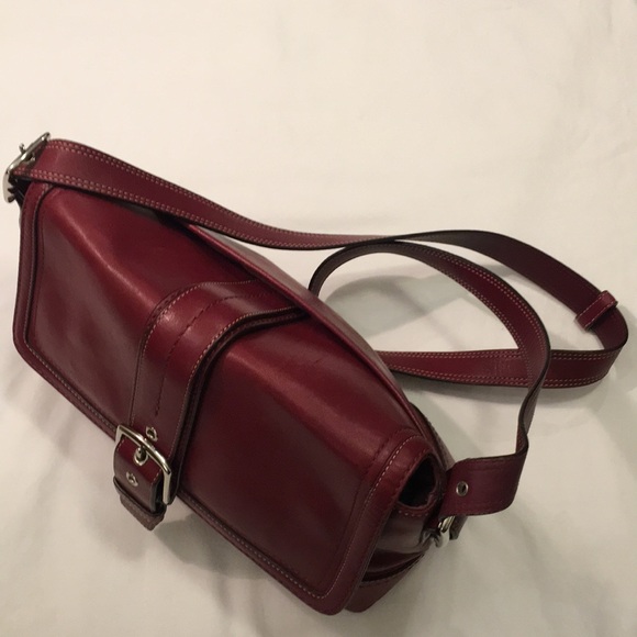 Coach Handbags - Coach F12606 “Hampton” Mahogany Shoulder Bag